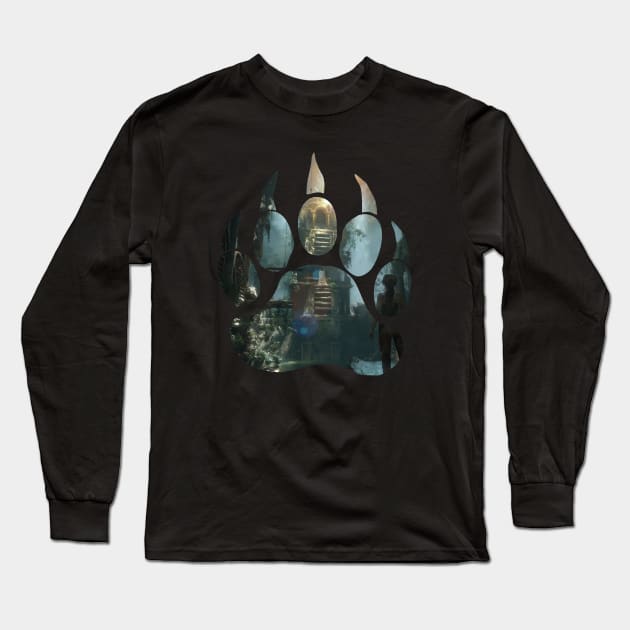 Rise of the Tomb Raider Long Sleeve T-Shirt by Aleecat